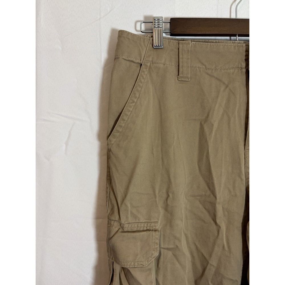 Oakley Cargo Fit Khaki Pants Men 34x30 Y2K Ripstop Tactical Utility Outdoor - Picture 5 of 16
